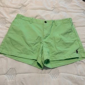 Light green polo Ralph Lauren sport Shorts